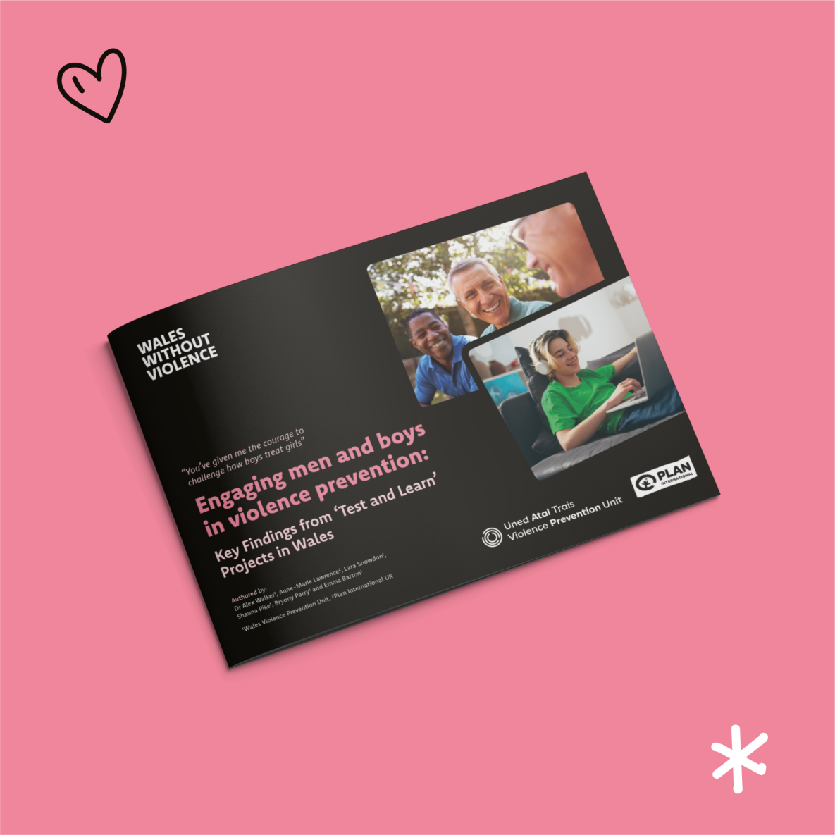 “You’ve given me the courage to challenge how boys treat girls” Key Findings from ‘Test and Learn’ Projects in Wales- report cover